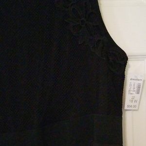 Ashley Graham Dresses - Mesh and lace embellished sheath Ashley Graham Dresses - Mesh and lace embellished sheath